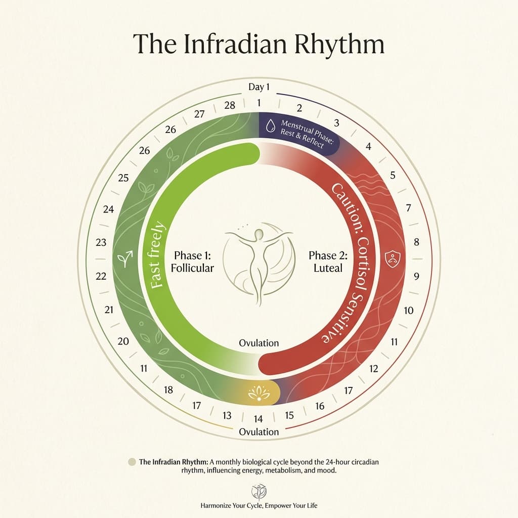 Chart: The Infradian Rhythm Cycle