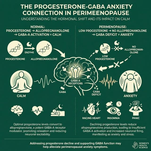The Progesterone-GABA Anxiety Connection